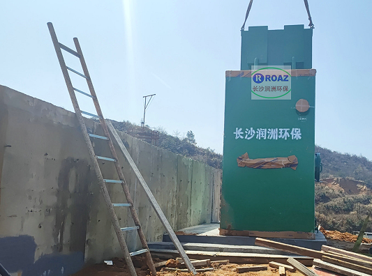 200噸一體化凈水設(shè)備投入使用；
